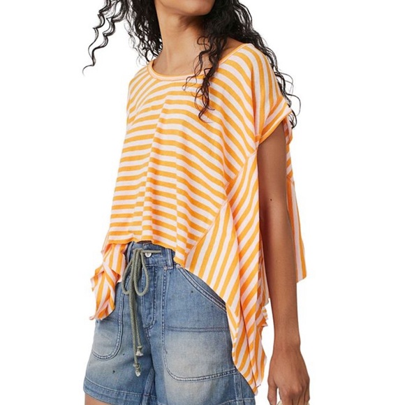 NWOT Striped Angel tee by We The Free from Free People in size Small and Medium - Picture 7 of 7
